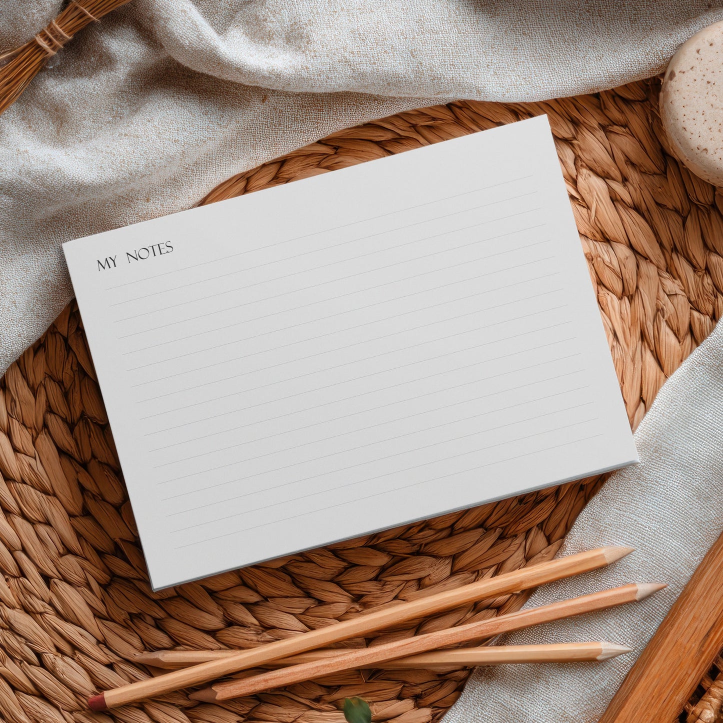 Habit tracker notepads with clean modern layout for productivity